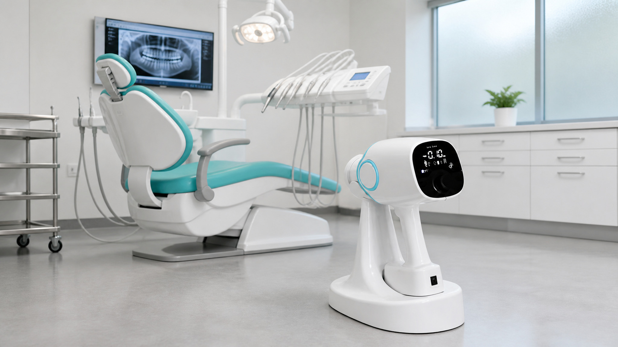MSLK28 Portable Dental X-Ray Unit in Clinical Workflow